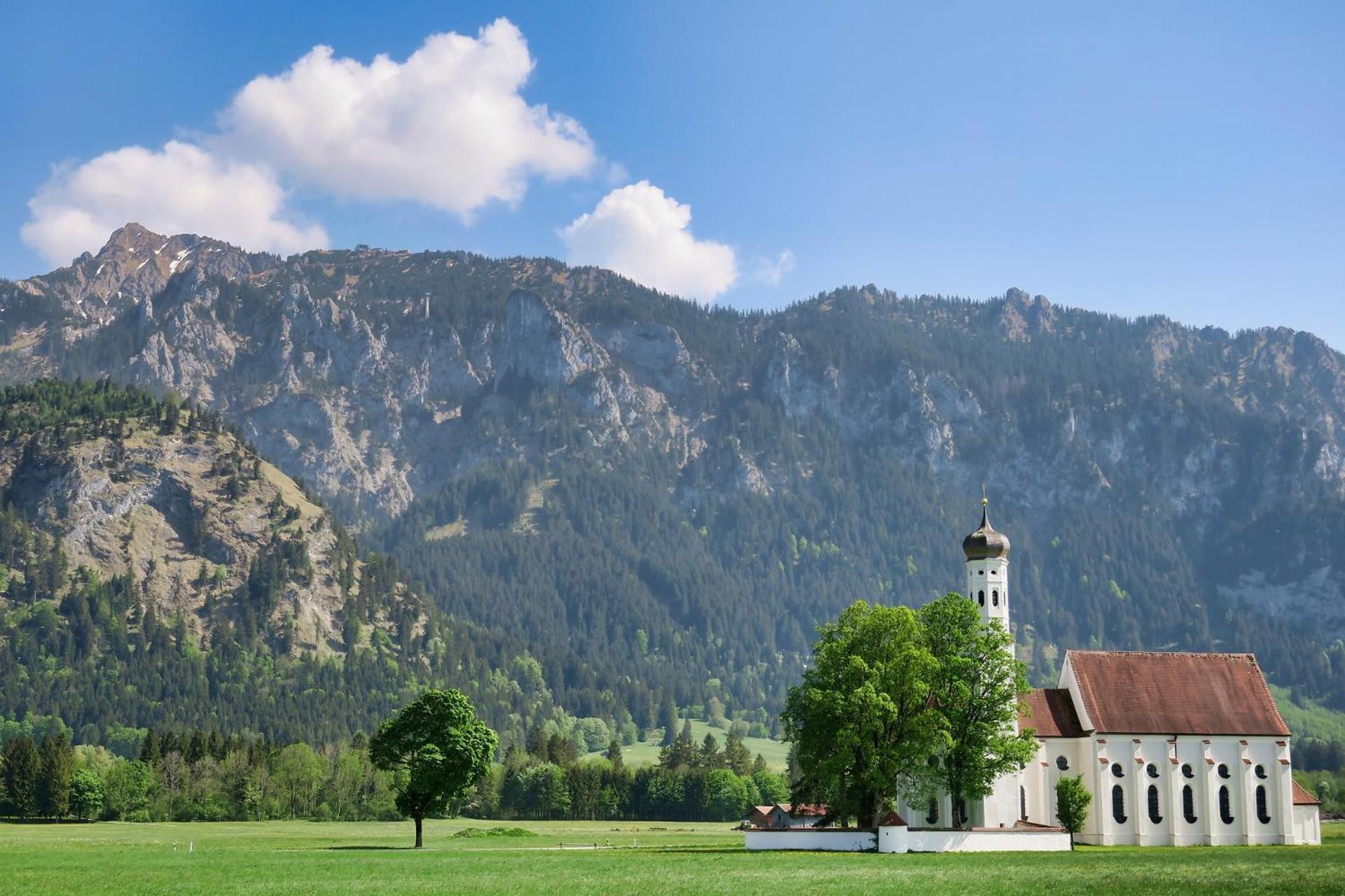 Ferienwohnung Hohenstaufen Фюссен Экстерьер фото
