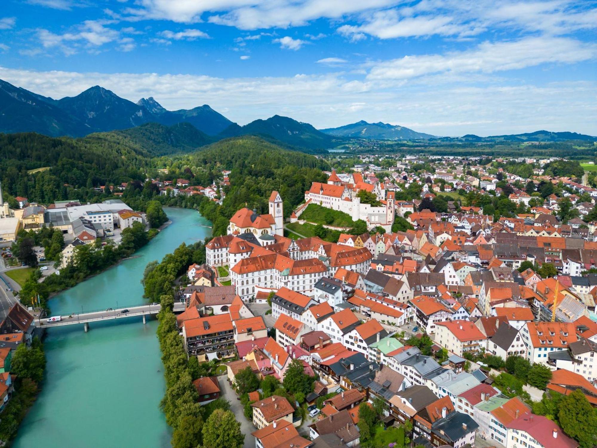 Ferienwohnung Hohenstaufen Фюссен Экстерьер фото